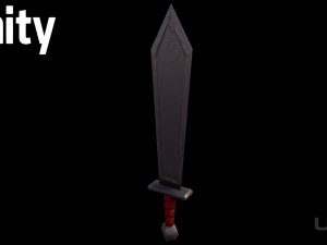 stylized melee pack 4 models Model 3D
