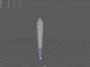 stylized melee pack 4 models Model 3D