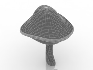 amanita Modelo 3D