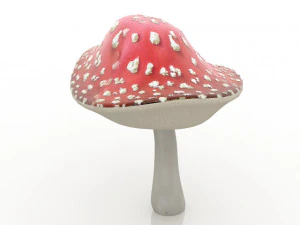 amanita 3D Model