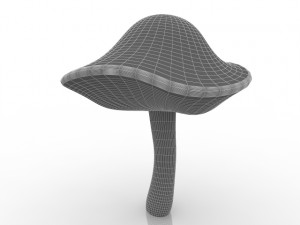 amanita Modelo 3D