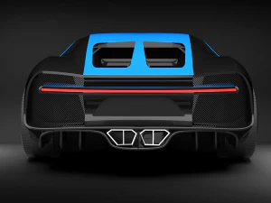bugatti chiron 3D Model
