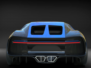 bugatti chiron Modelo 3D