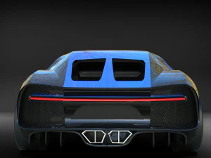 bugatti chiron 3D Model