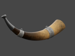 cuerno-centinela 3D Model