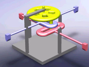 4 side shaping machine 3D Print Model