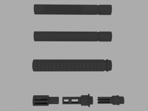 mk18 sopmod 3D Model