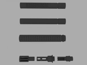 mk18 sopmod 3D Model