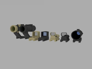 mk18 sopmod 3D Model