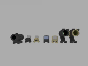 mk18 sopmod 3D Model