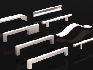 kitchen handles 3D 모델