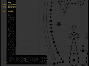traditional tunisian door 3D Model