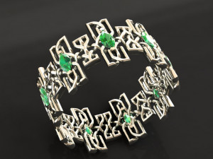 knot ring 3D 프린트 모델