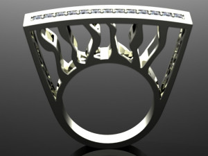seven ring 3D 프린트 모델