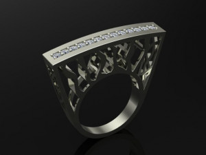 seven ring 3D 打印模型