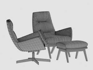 armchair moro 3D Модель