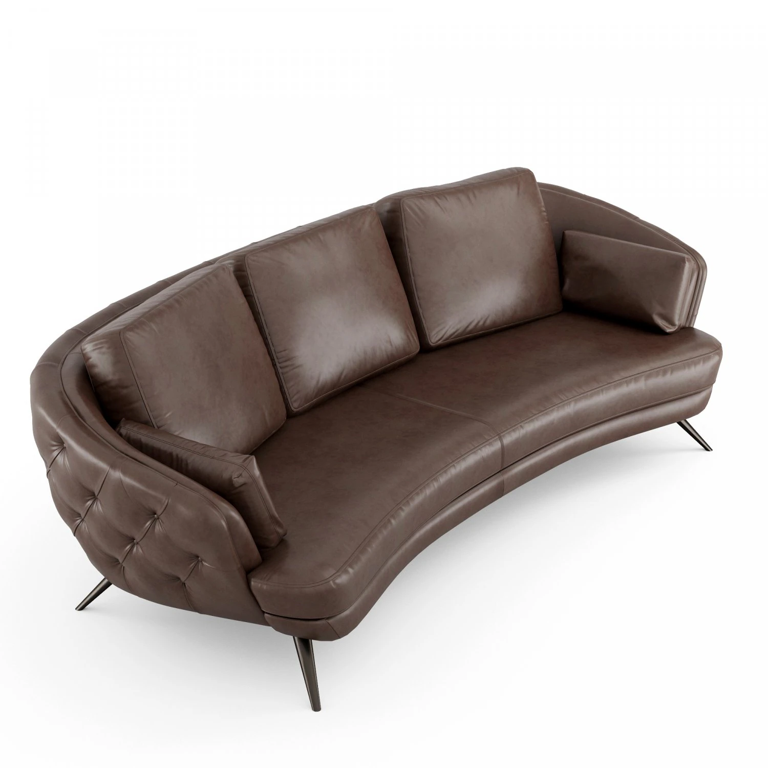 sofa clark emporio doimo salotti 3D Model .c4d .max .obj .3ds .fbx .stl .blend 