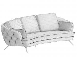 sofa clark emporio doimo salotti 3D 模型