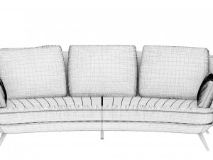 sofa clark emporio doimo salotti 3D 模型