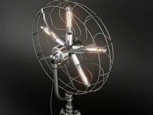 floor lamp dialma brown db003913 3D Model
