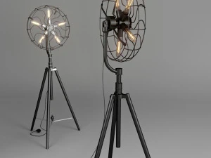 floor lamp dialma brown db003913 3D Model