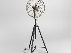 floor lamp dialma brown db003913 3D Model
