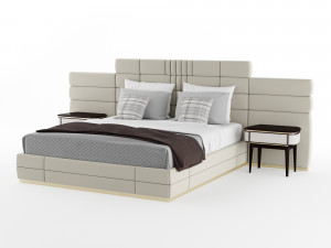 bed norton by antonelli atelier 3D-Modell
