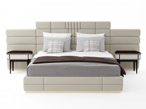 bed norton by antonelli atelier 3D Model
