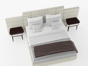 bed norton by antonelli atelier 3D Model