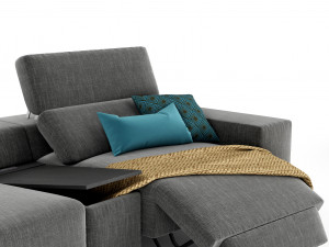 relax-sofa soho by divanidea 3D Model