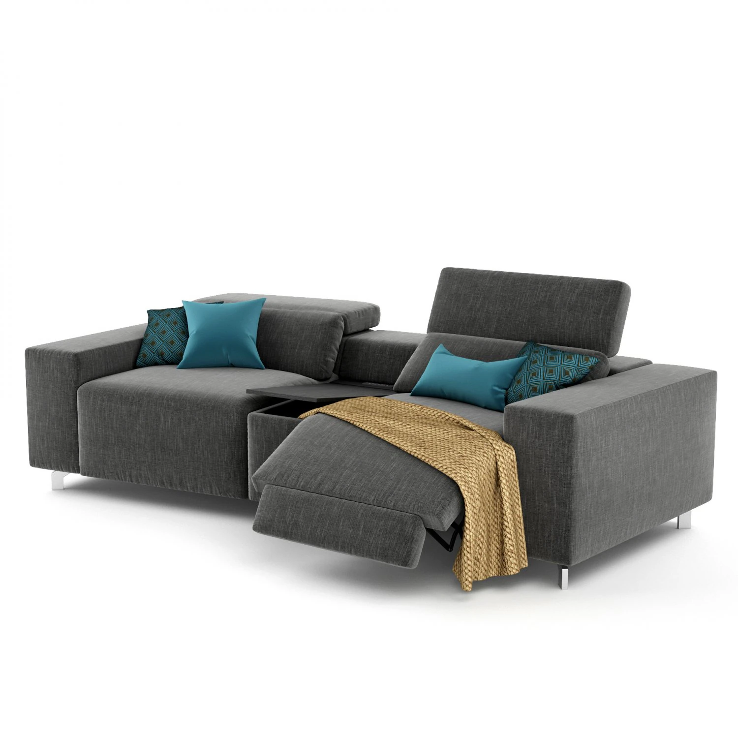 relax-sofa soho by divanidea 3D Model .c4d .max .obj .3ds .fbx .stl .blend