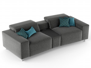 relax-sofa soho by divanidea 3D Model