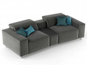 relax-sofa soho by divanidea 3D Model
