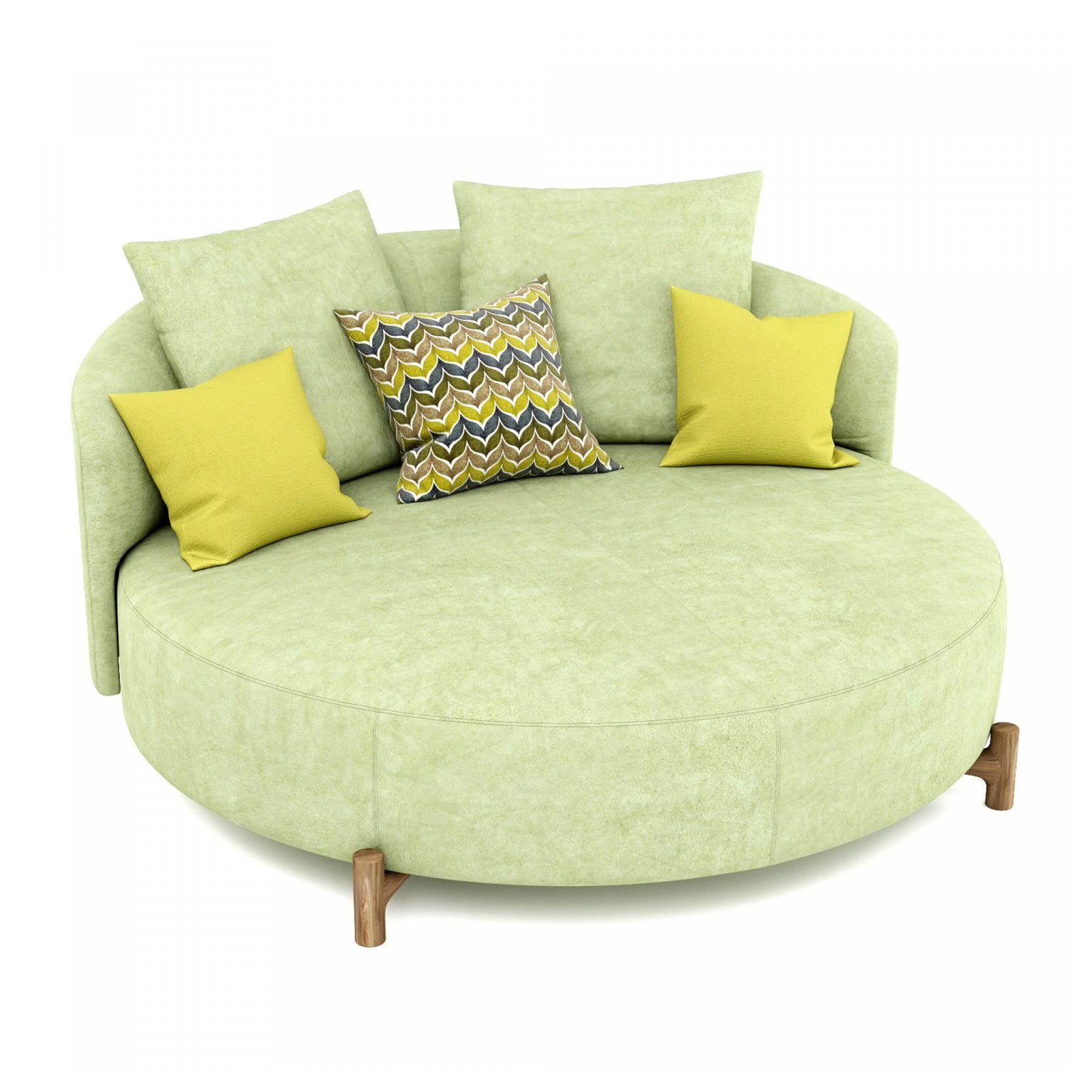 sofa amalia by natuzzi 3D Model .c4d .max .obj .3ds .fbx .stl .blend 