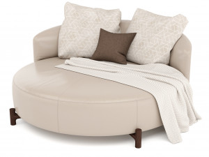 sofa amalia by natuzzi Model 3D