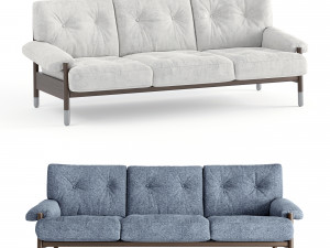 sofa sella by tacchini 3Dモデル