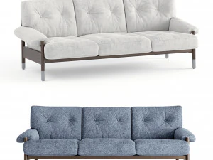 Tacchini의 Sella 소파 3D 모델