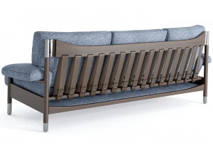 sofa sella by tacchini 3D Model