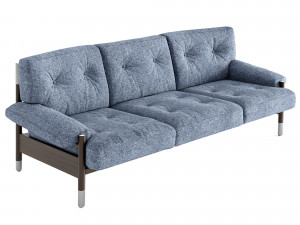 sofa sella by tacchini 3Dモデル