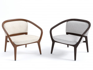 armchair pamina by giorgetti 3D Модель