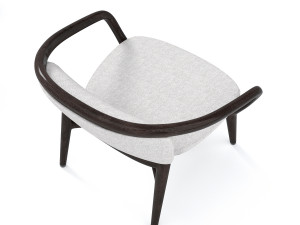 armchair pamina by giorgetti 3D Модель