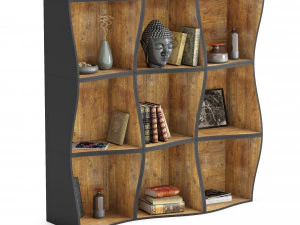 bookcase db005500 by dialma brown 3D Model