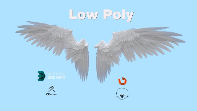 Wings 3D 模型 .c4d .max .obj .3ds .fbx .stl .blend 