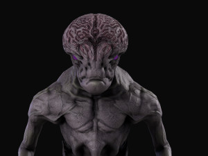 Alien 3D मॉडल