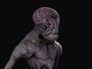 Alien 3D मॉडल
