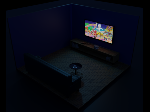 living room 3D Model