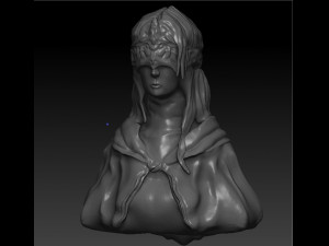 fire keeper dark souls 3D 모델