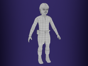 fantasy medieval rigged young male 1 Model 3D