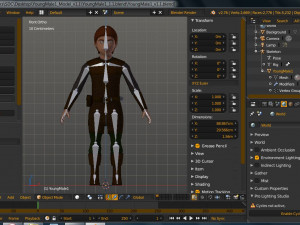 fantasy medieval rigged young male 1 Model 3D