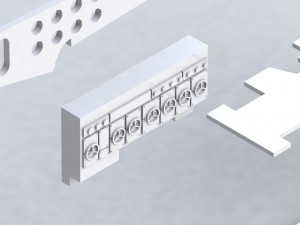 submarine viic assembly 1 machine and aft torpedo room Modello di stampa 3D